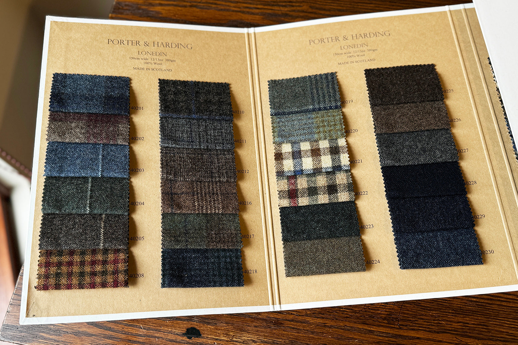 パンツの素材選び