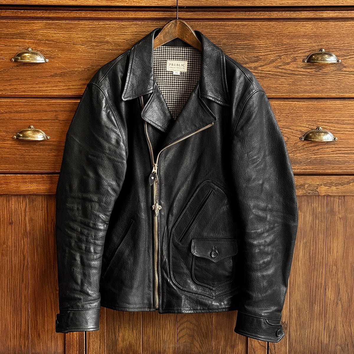 GRAIN Goatskin col.Black