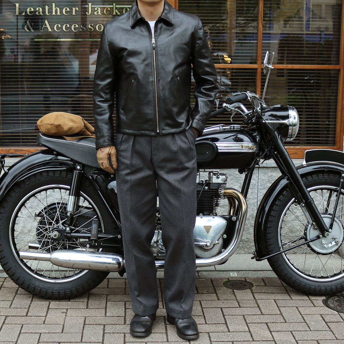 BRETT Vacchetta Horsehide col.Black