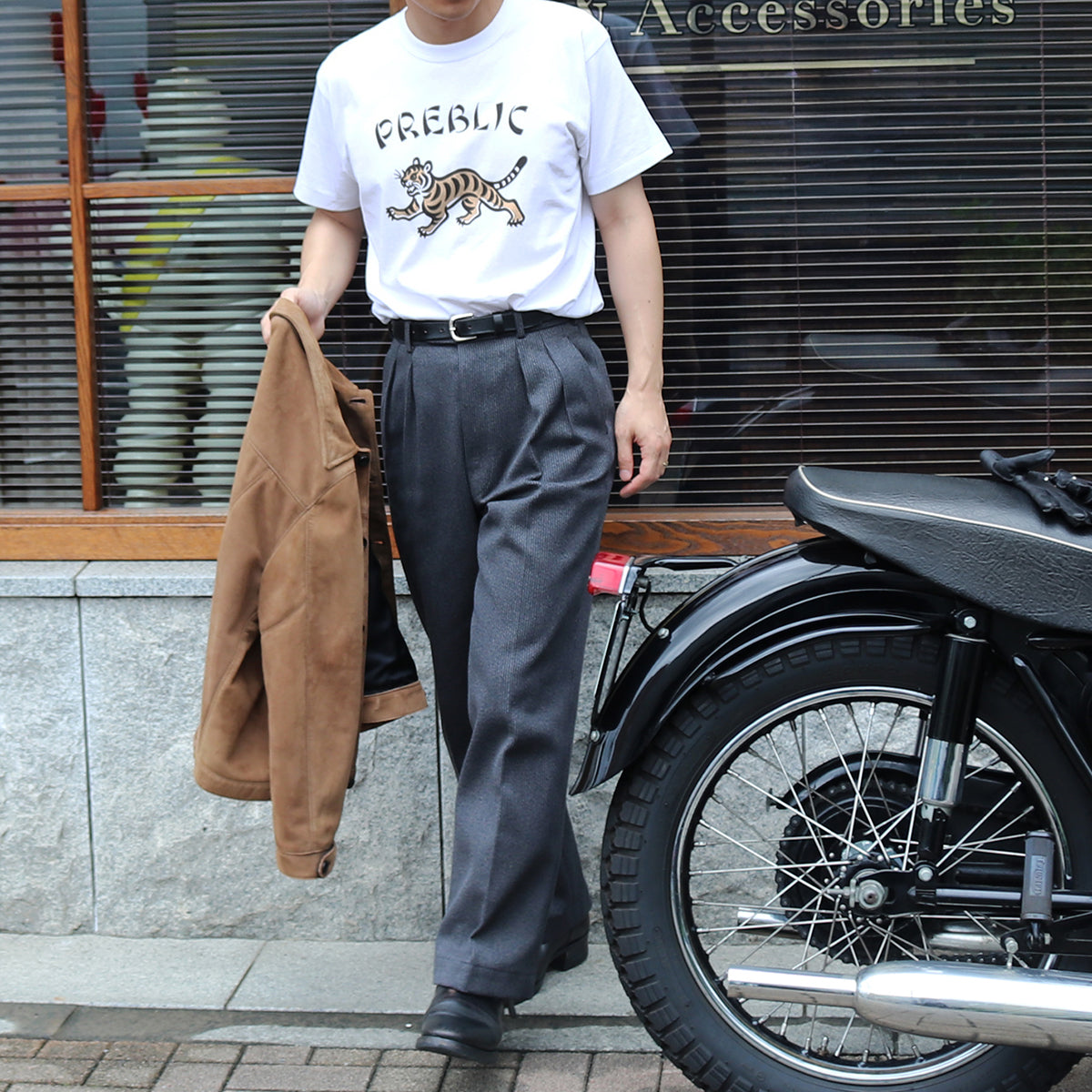 TIGER T-SHIRT col.White