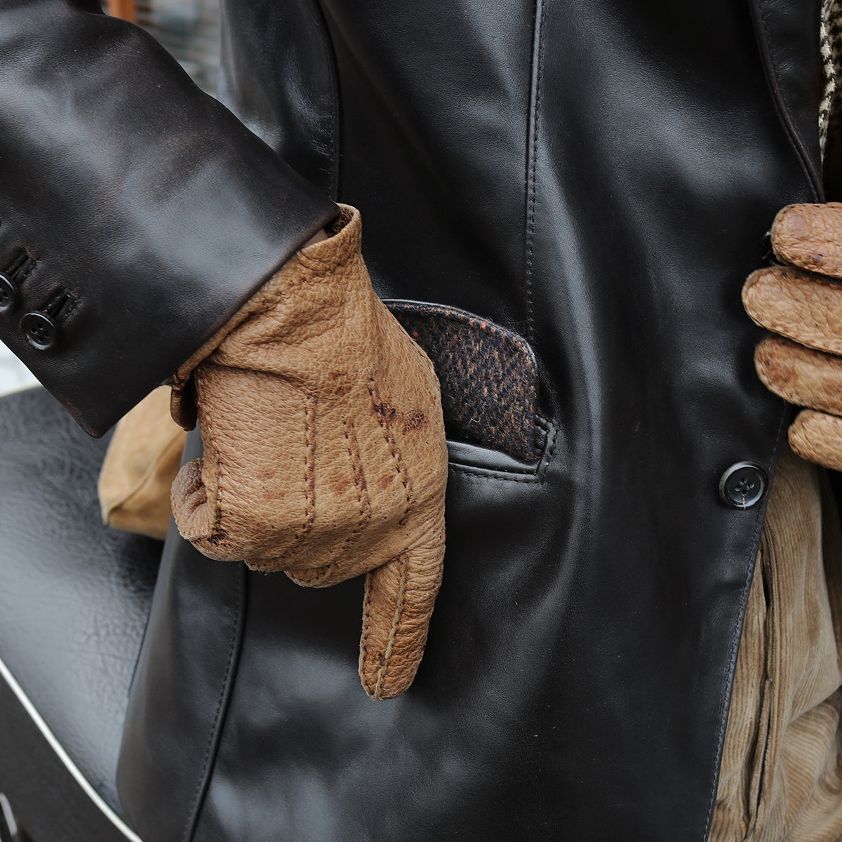 BUNCH Vacchetta Horsehide col.Black