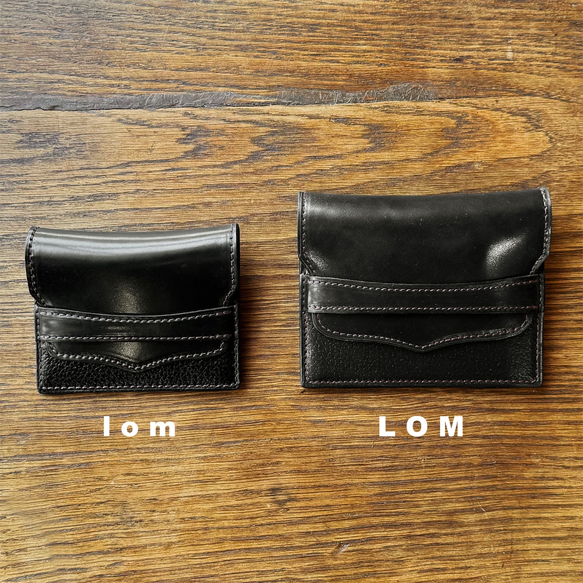 LOM - Horween Shell Cordovan col.Black