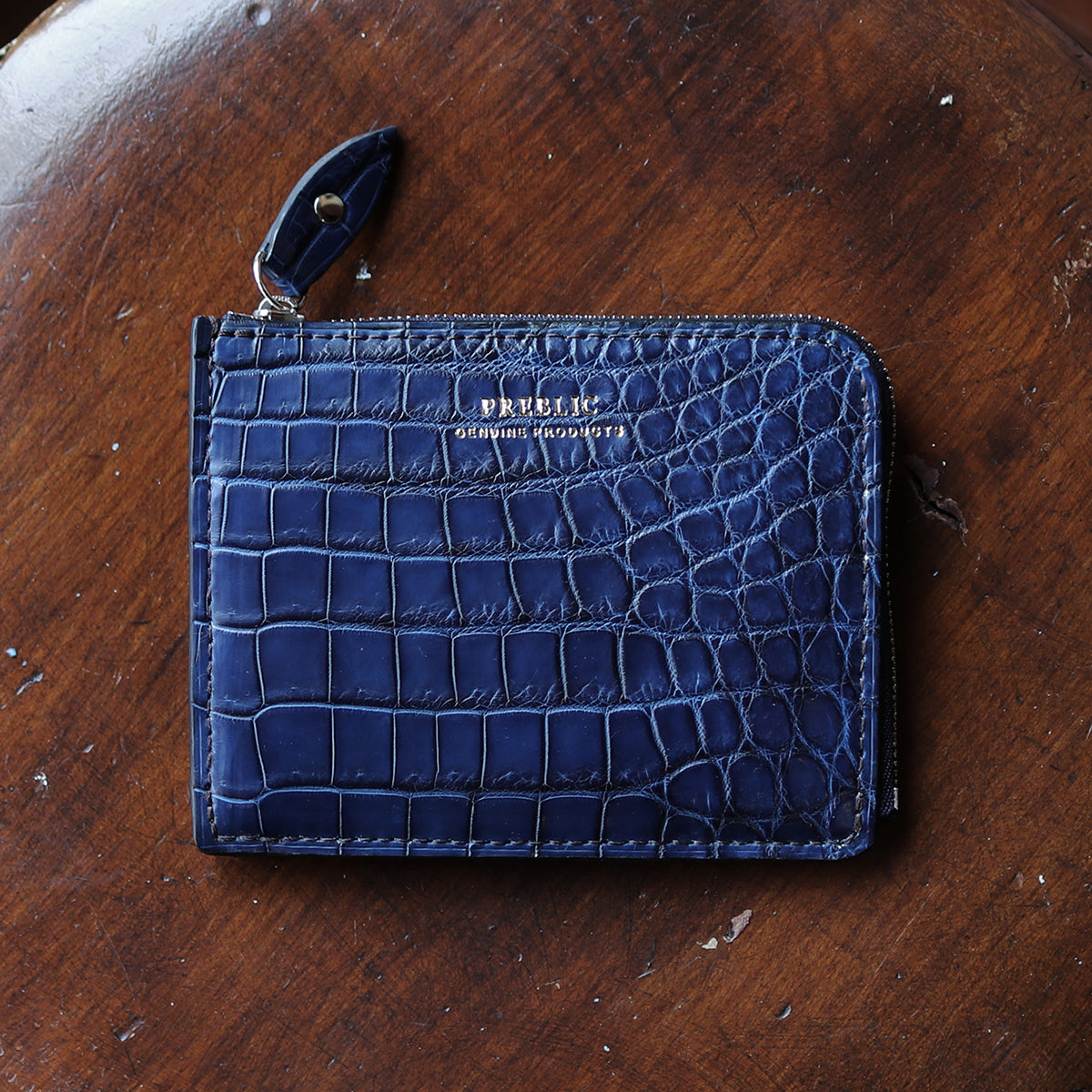 KONETT - Crocodile col.Ai 藍染め