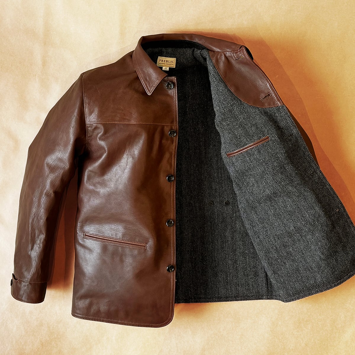 CRANK Goatskin col.Amber