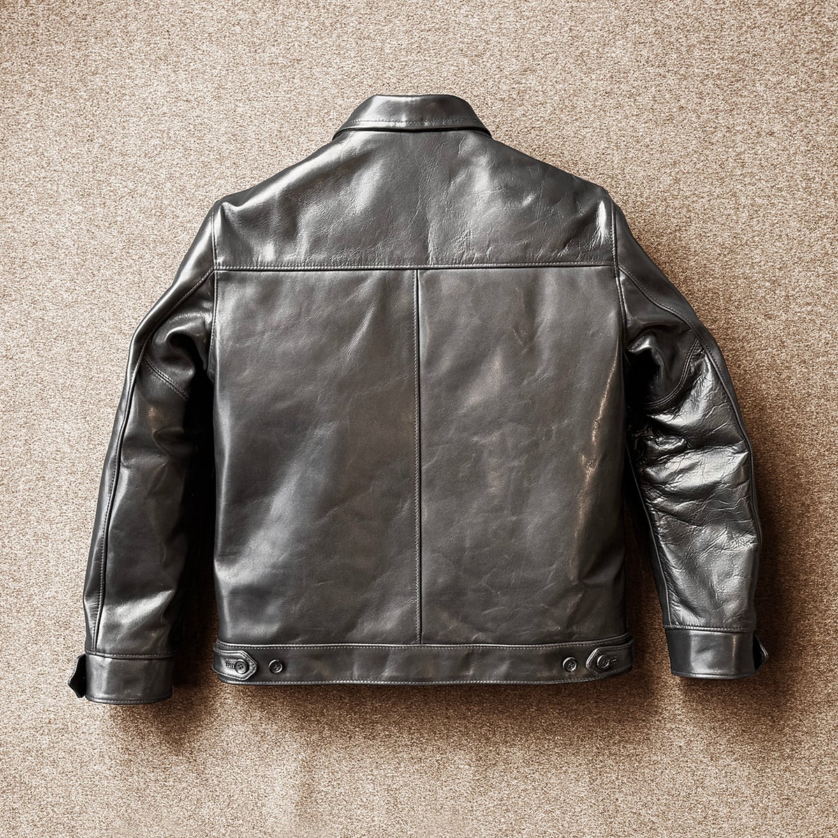 DALTON Horsehide col.Black