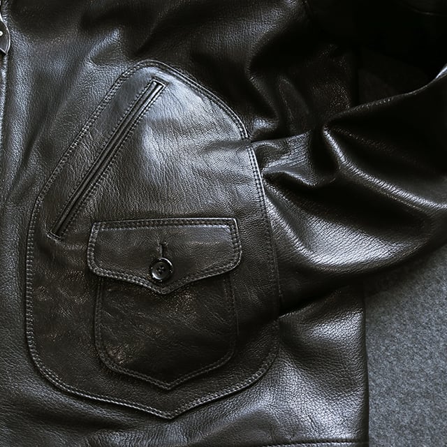 GRAIN Goatskin col.Black