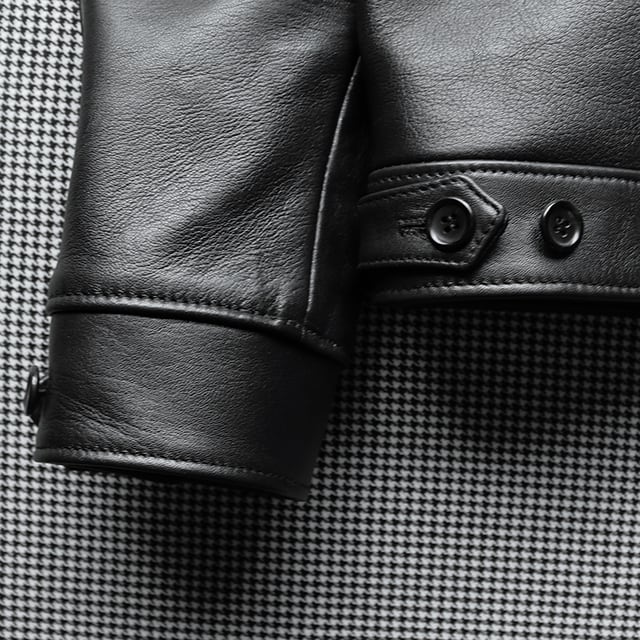 No.2 BACKET Sheepskin col.Black