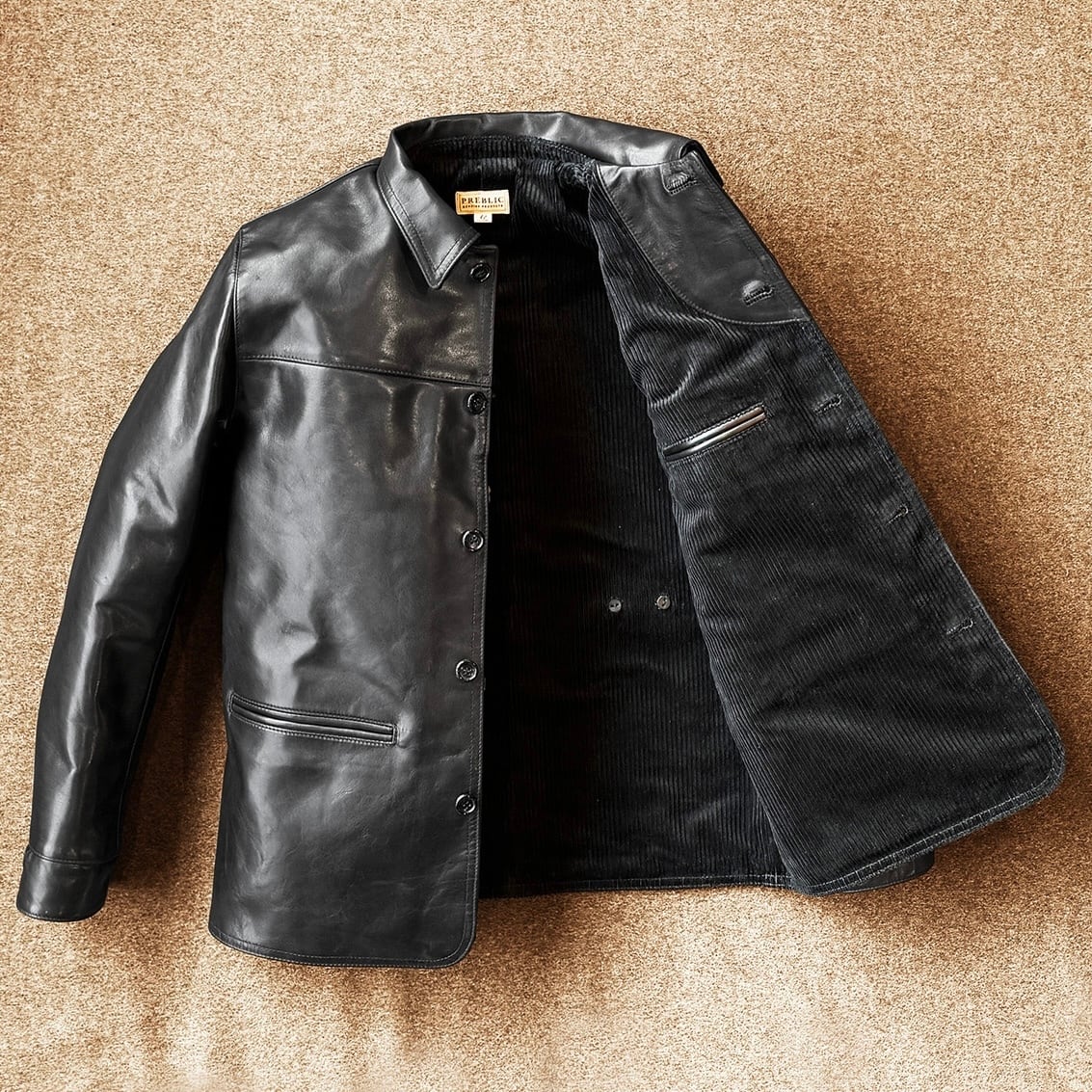 CRANK Horsehide col.Black