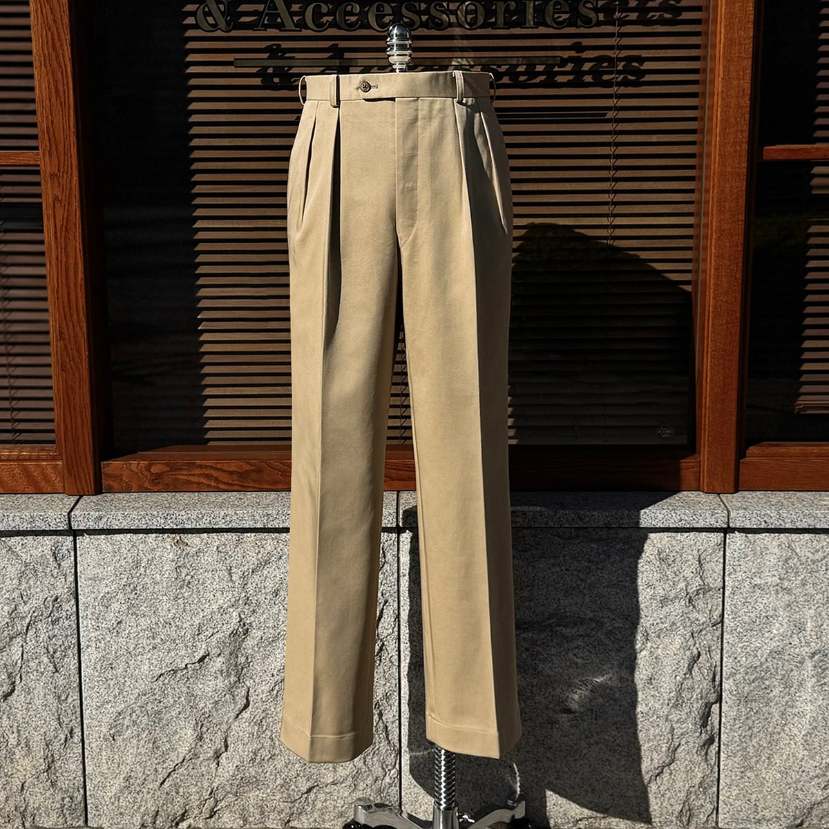 FORT - Chino Cloth col.Beige