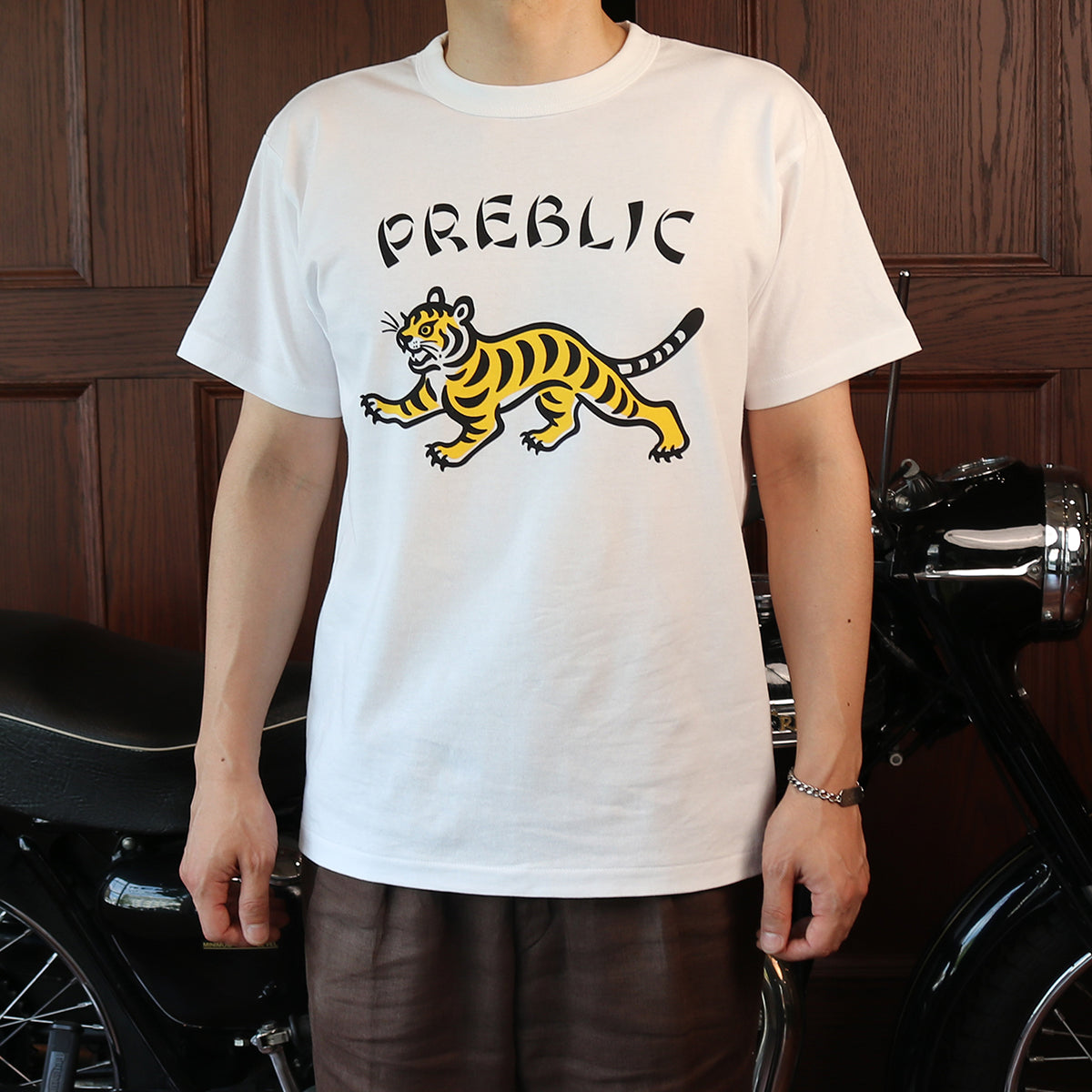 TIGER T-SHIRT col.White