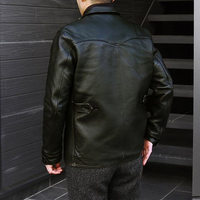 CRANK Sheepskin col.Dark Olive