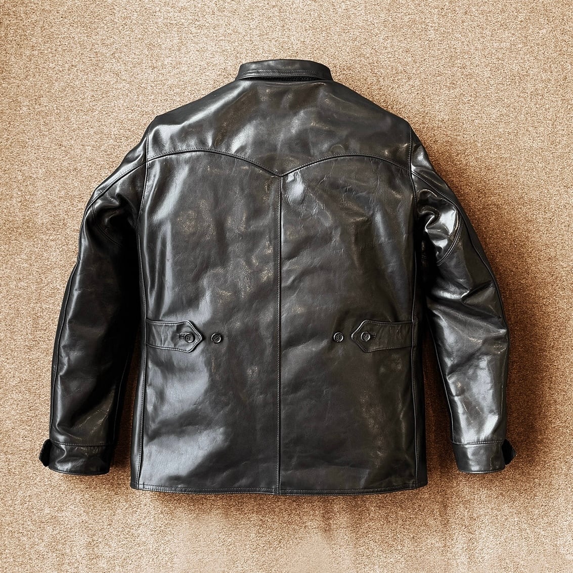 CRANK Horsehide col.Black