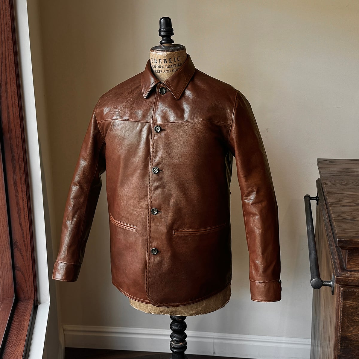 CRANK Goatskin col.Amber