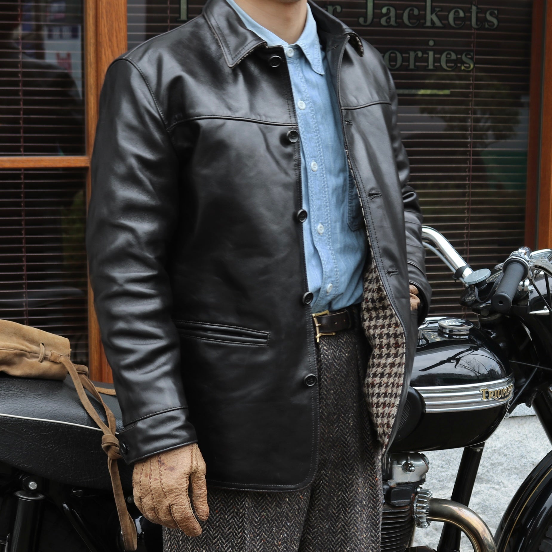 CRANK Vacchetta Horsehide col.Black