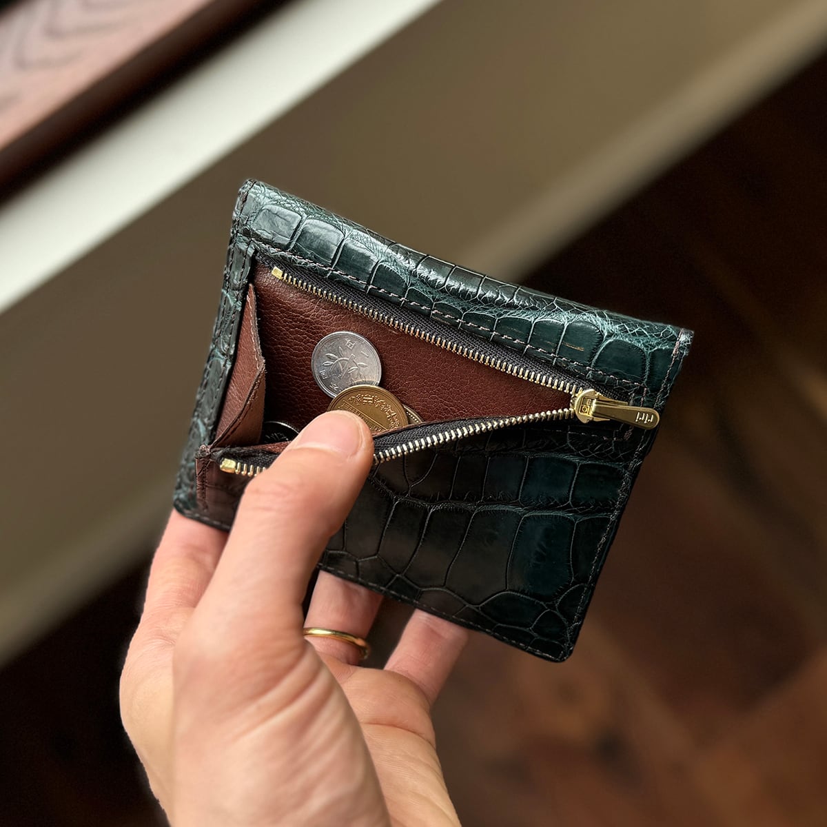 LOM - Crocodile col.Dark Green