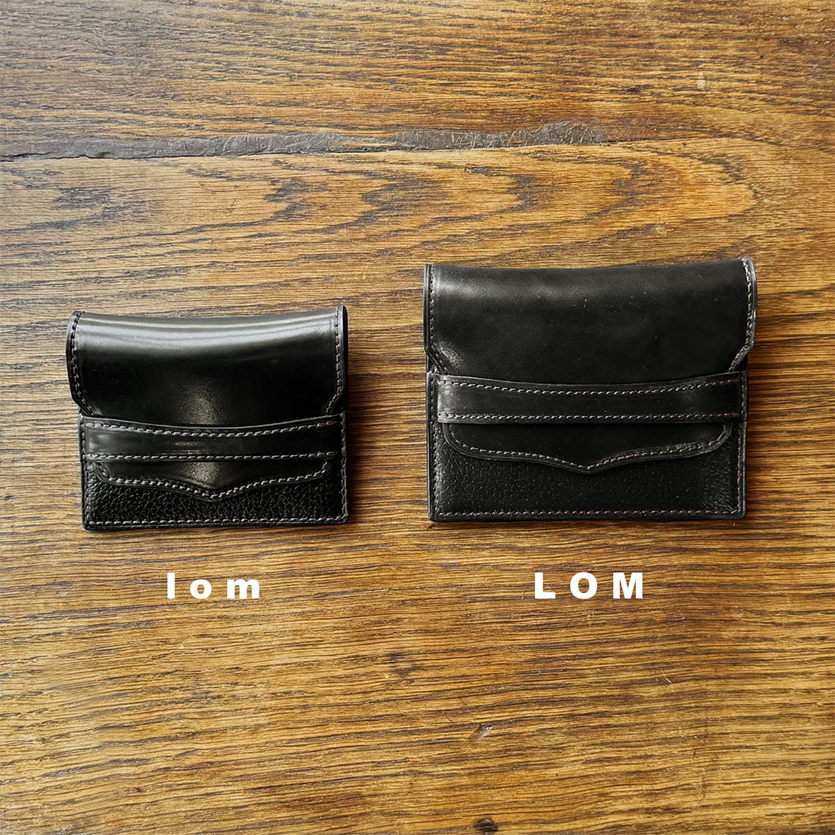 lom - Horween Shell Cordovan col.Black