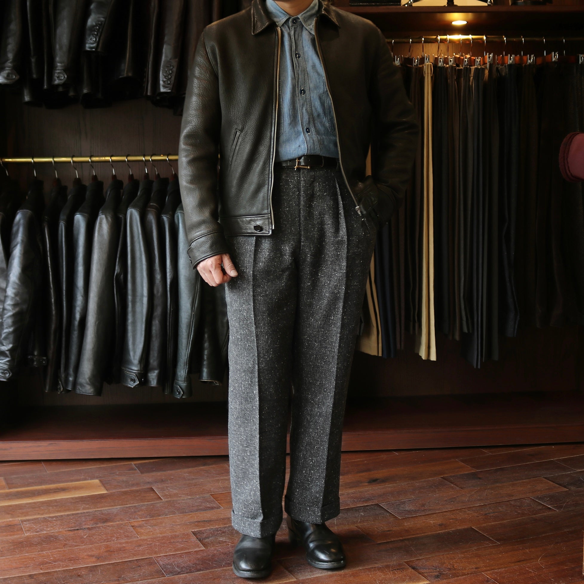 DALTON Deerskin col.Black