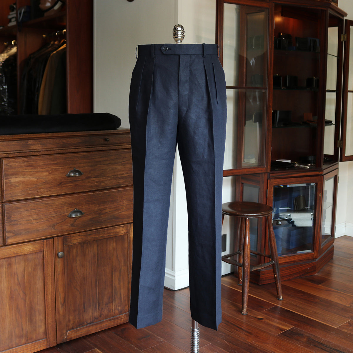 FORT - Spence Bryson Linen col.Navy