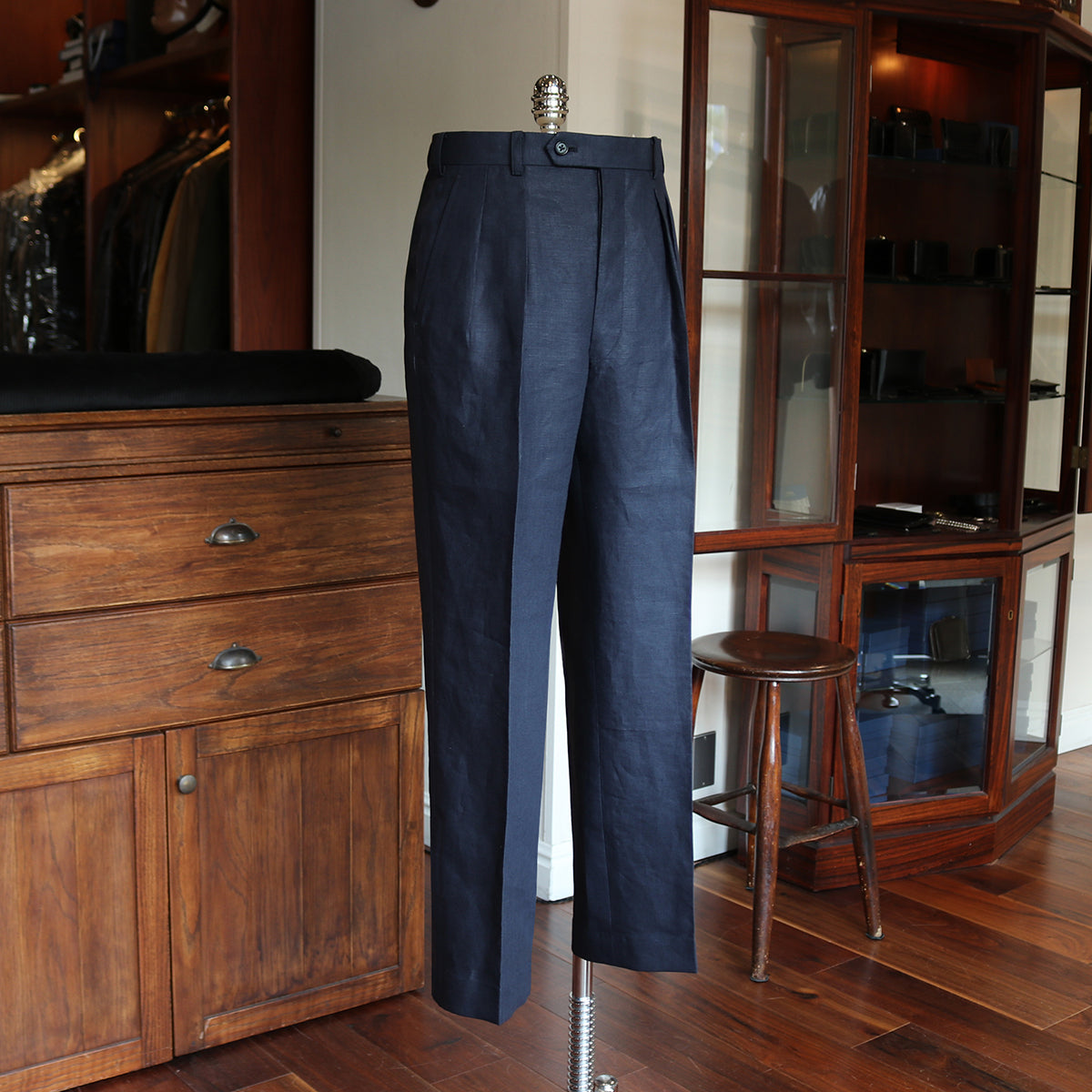 FORT - Spence Bryson Linen col.Navy