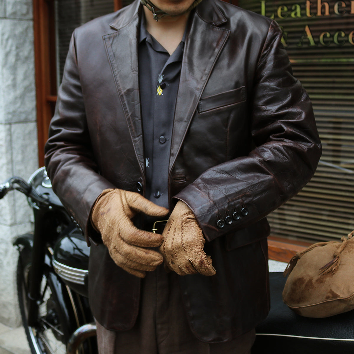 BUNCH Horsehide col.Black