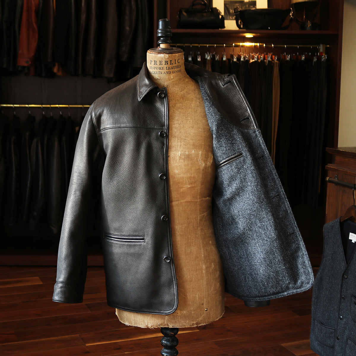 CRANK Deerskin col.Black