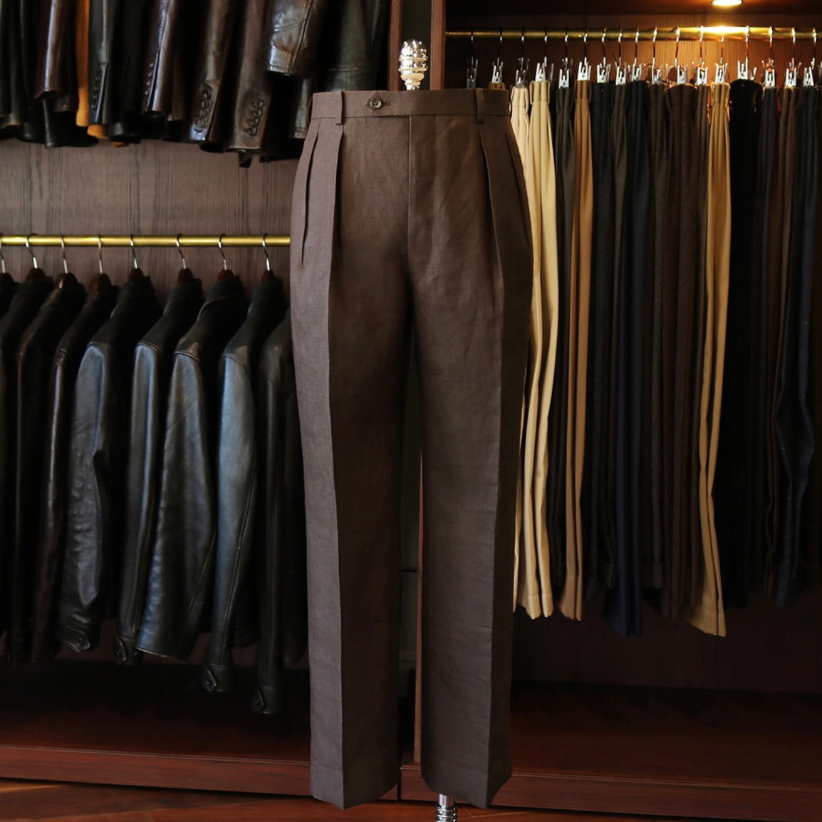 FORT - Spence Bryson Linen col.Dark Brown