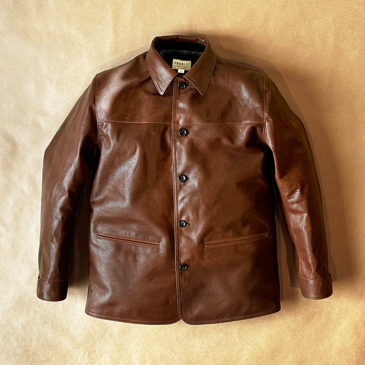 CRANK Goatskin col.Amber
