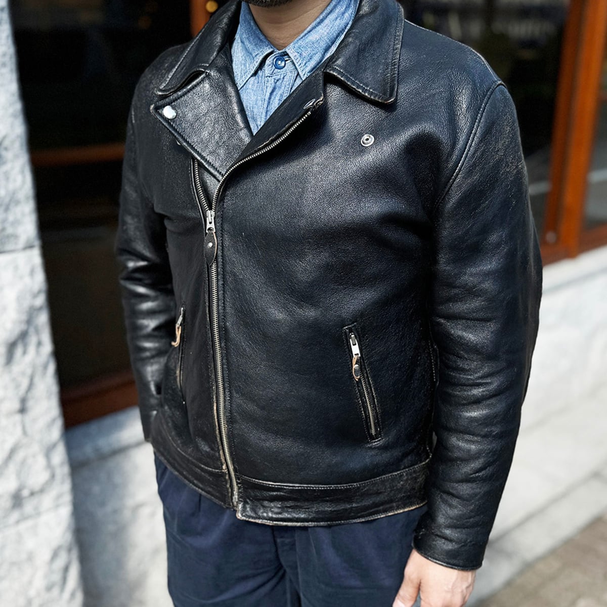 STAND Sheepskin col.Black