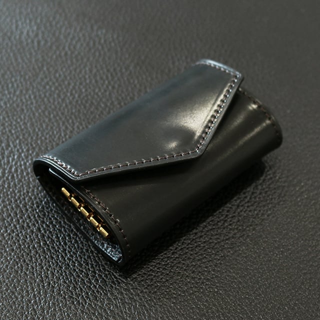 LEYTON - Horween Shell Cordovan col.Black