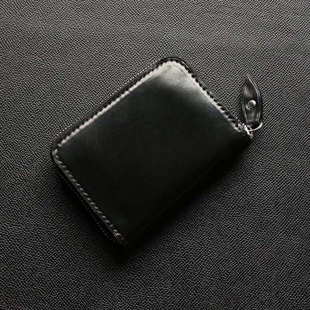BOX - Horween Shell Cordovan col.Black