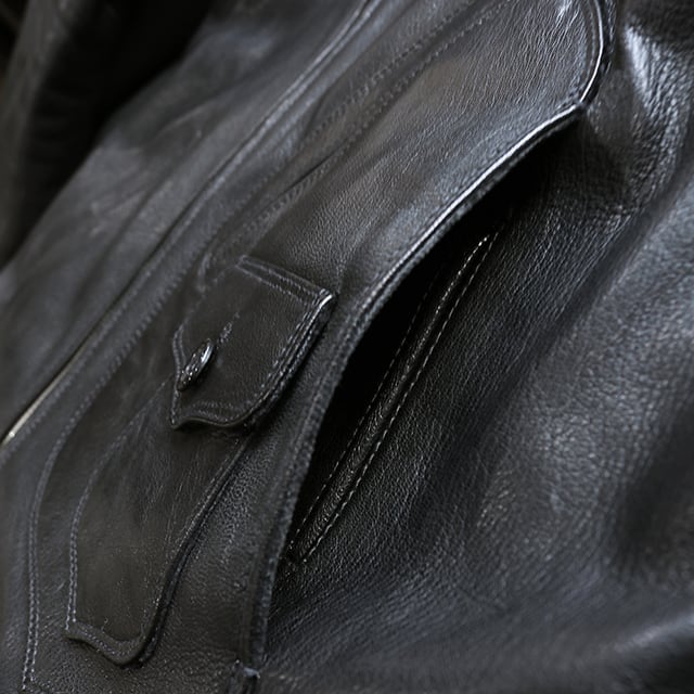 GRAIN Goatskin col.Black