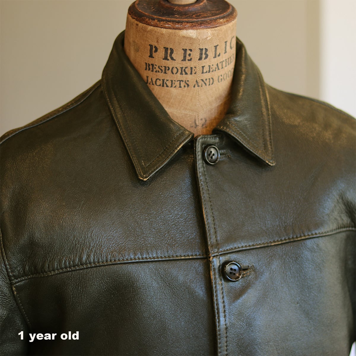 CRANK Sheepskin col.Dark Olive