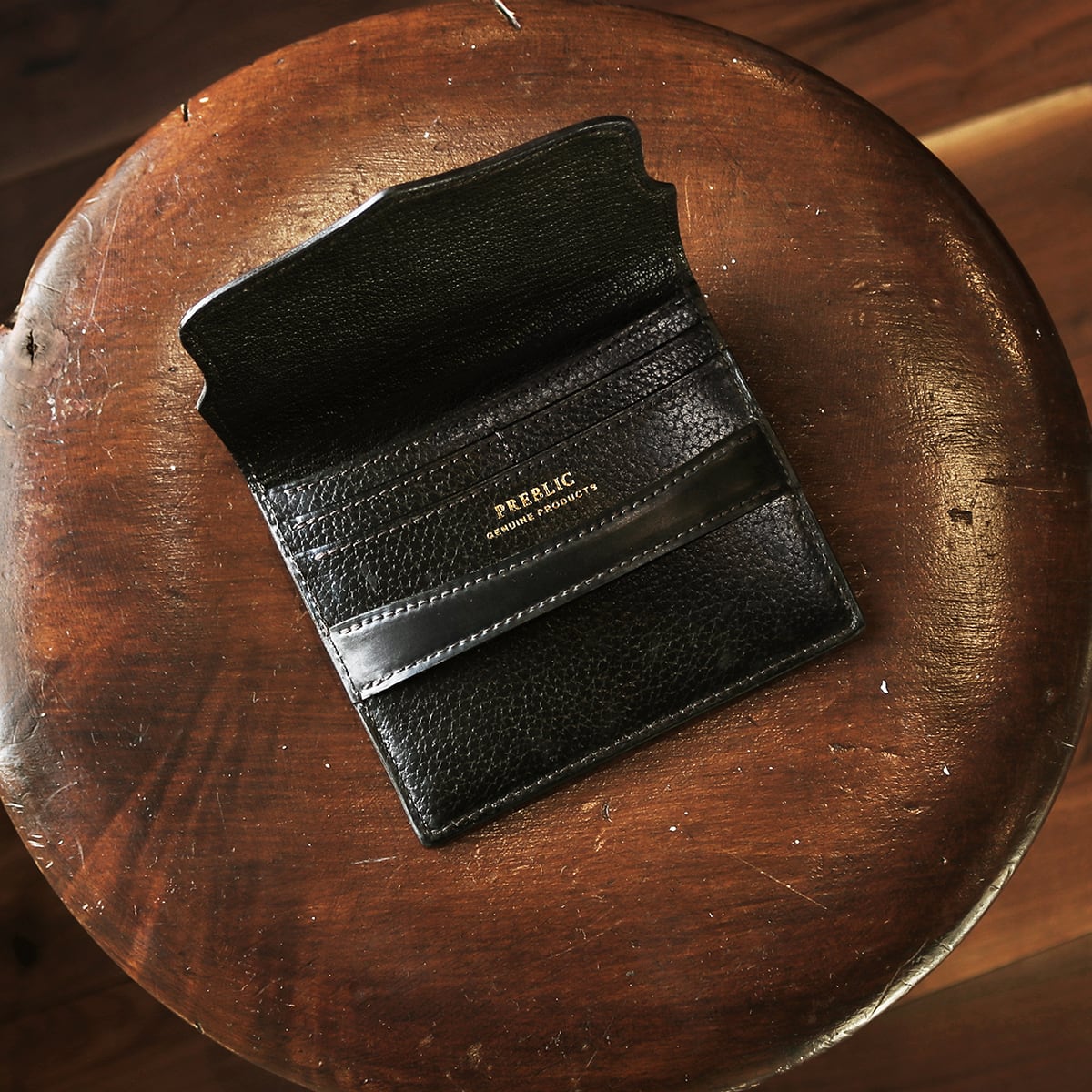 LOM - Horween Shell Cordovan col.Black