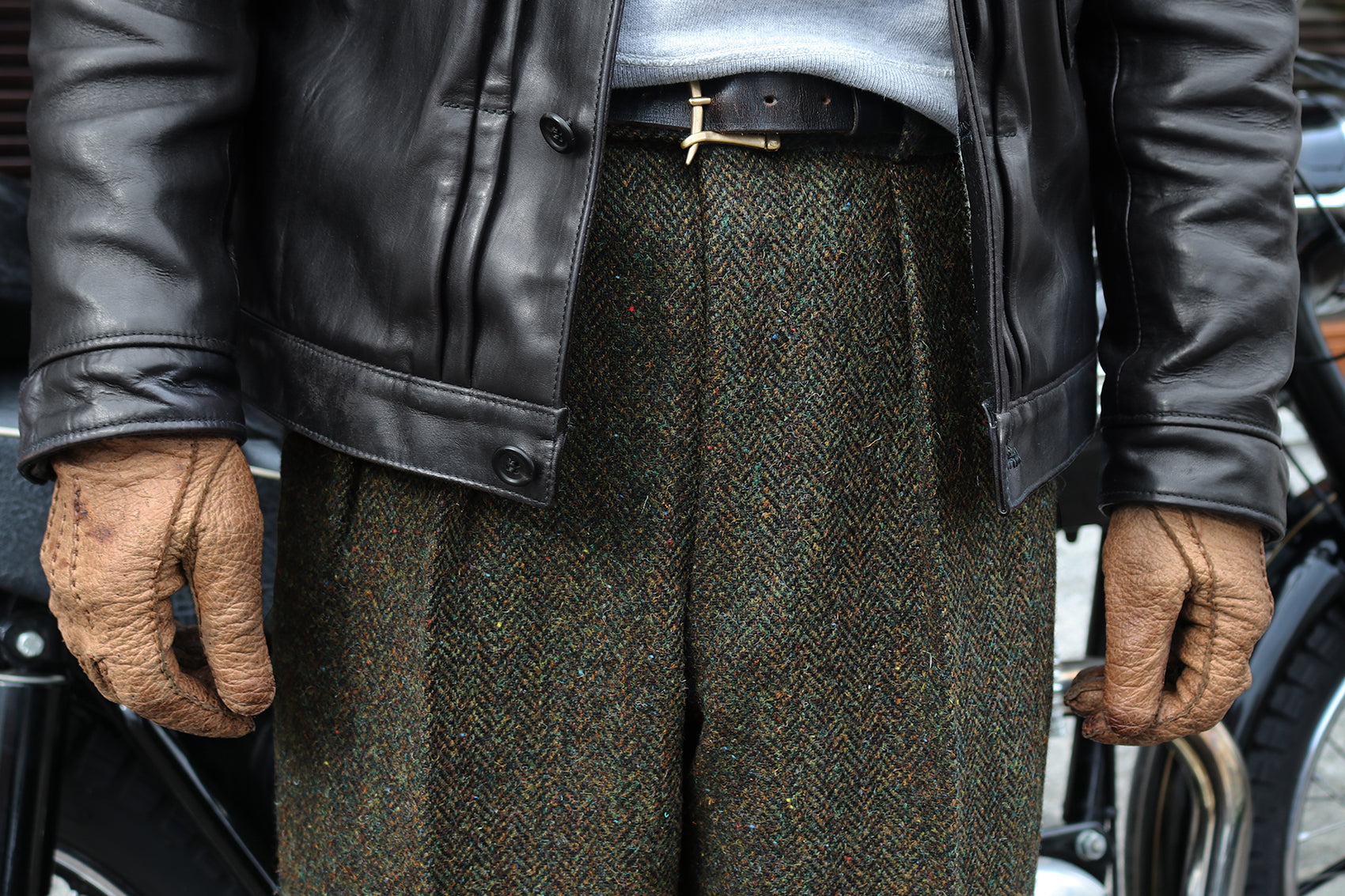 Harris Tweed col.Olive