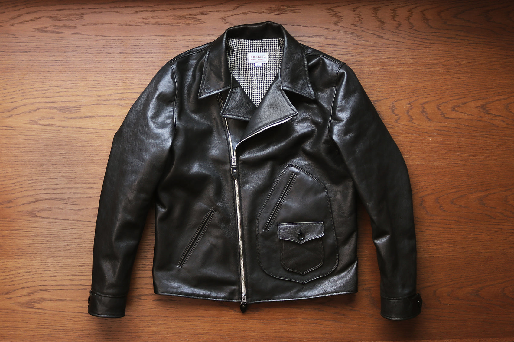 レザージャケット完成