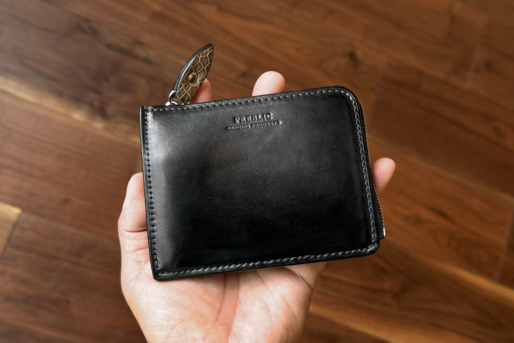 PREBLIC KONETT オーダー品　二つ折り財布 Custom Wallet - KONETT