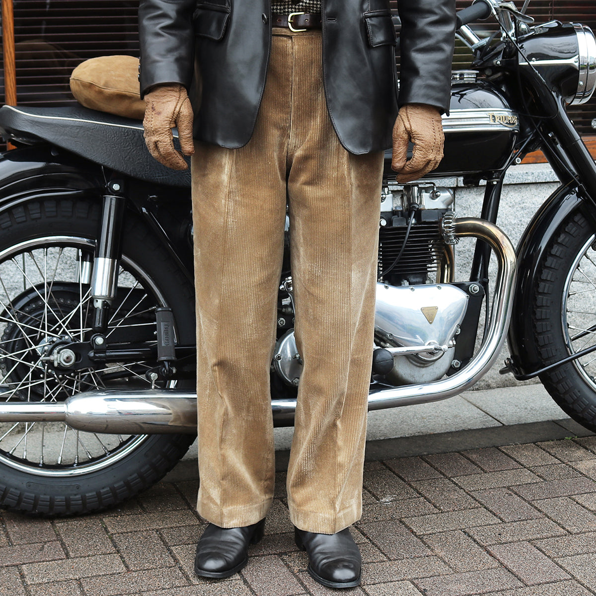 FORT - Brisbane Moss 8 Wale Corduroy col.Taupe