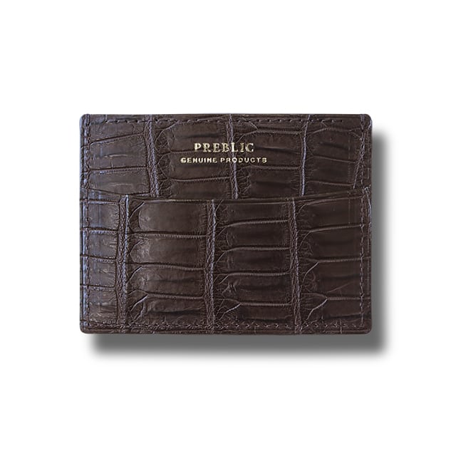 PLET - Crocodile col.Dark Brown