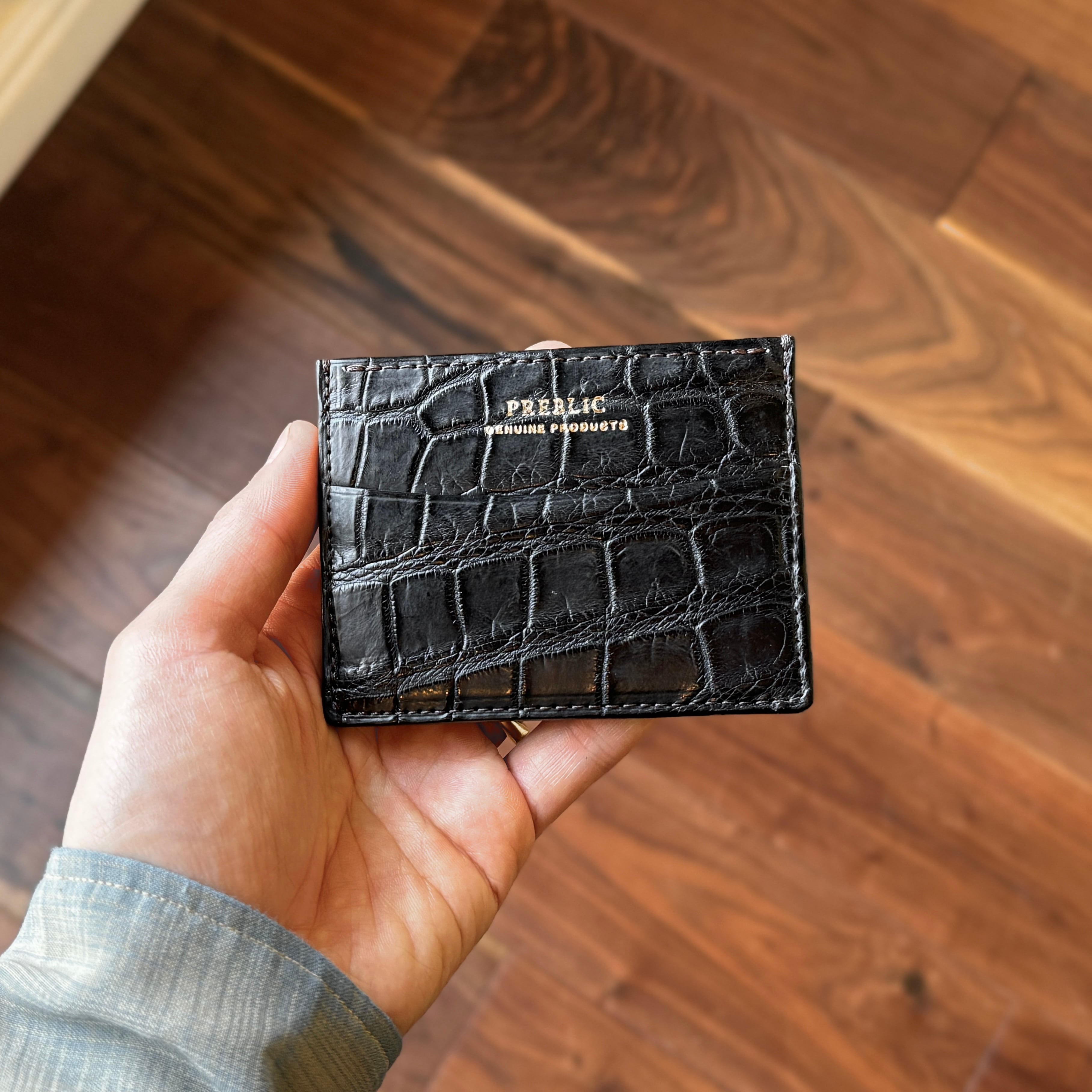 PLET - Crocodile col.Black