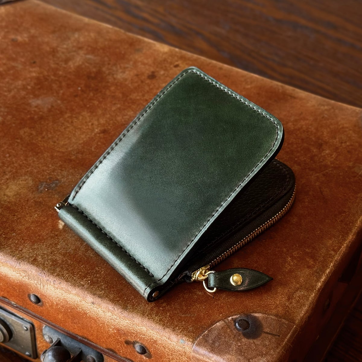 THOMAS - Cordovan col.Dark Green