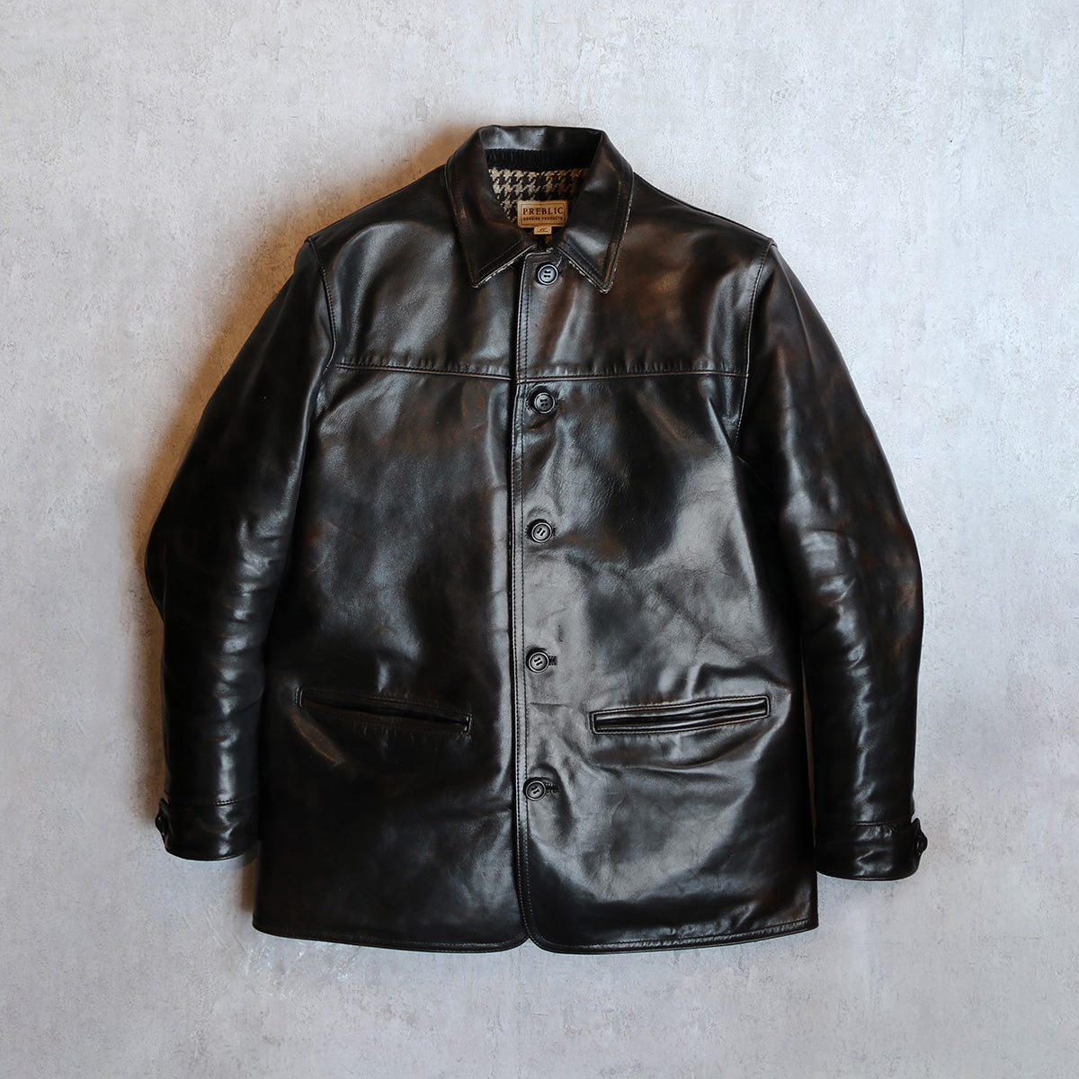 CRANK Vacchetta Horsehide col.Black CRANK Vacchetta Horsehide col.Black