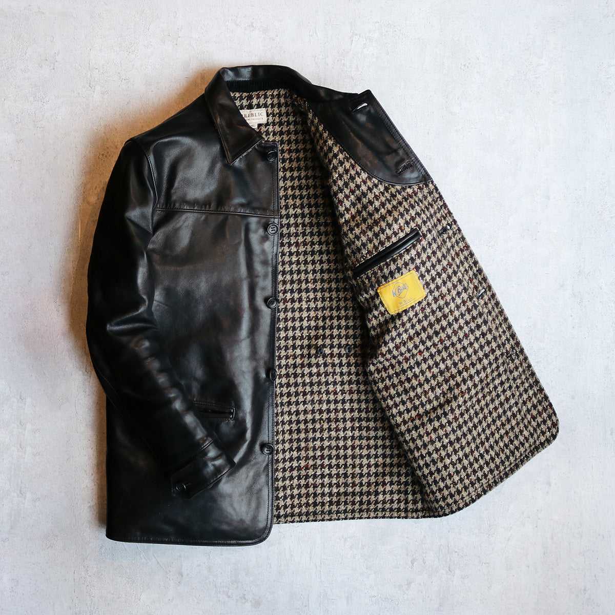 CRANK Vacchetta Horsehide col.Black CRANK Vacchetta Horsehide col.Black