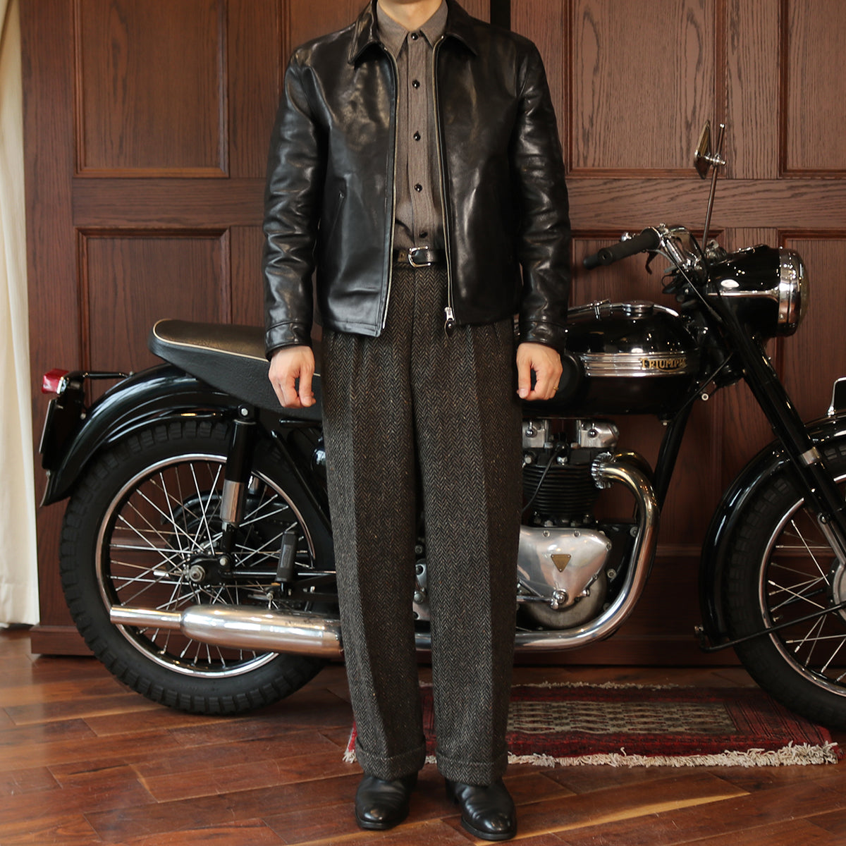 BRETT Vacchetta Horsehide col.Black