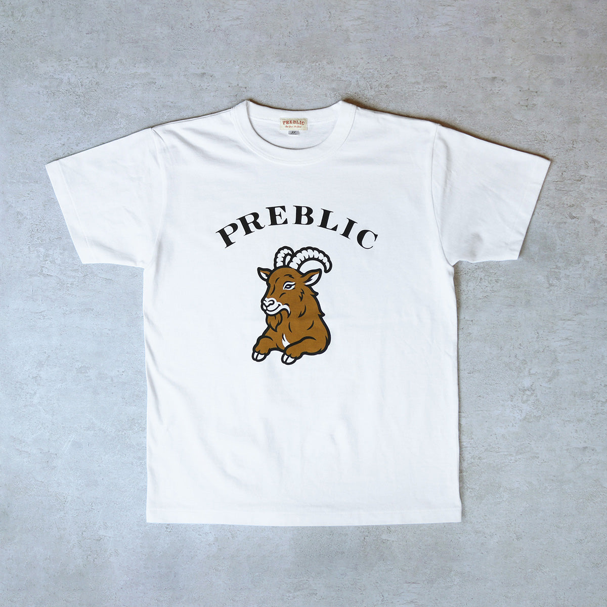 GOAT T-SHIRT col.White