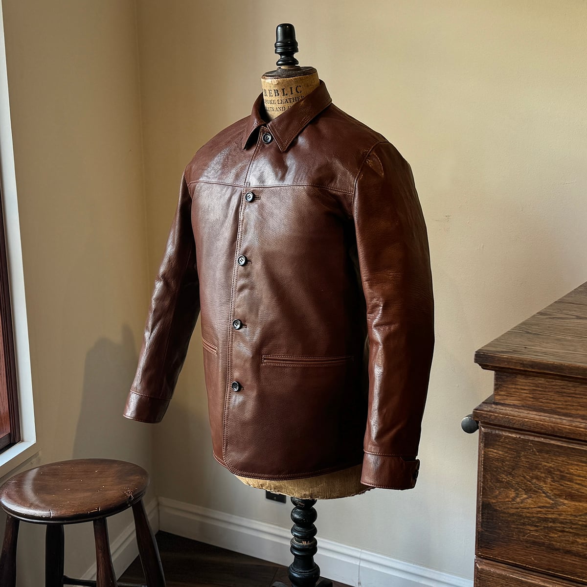CRANK Goatskin col.Amber