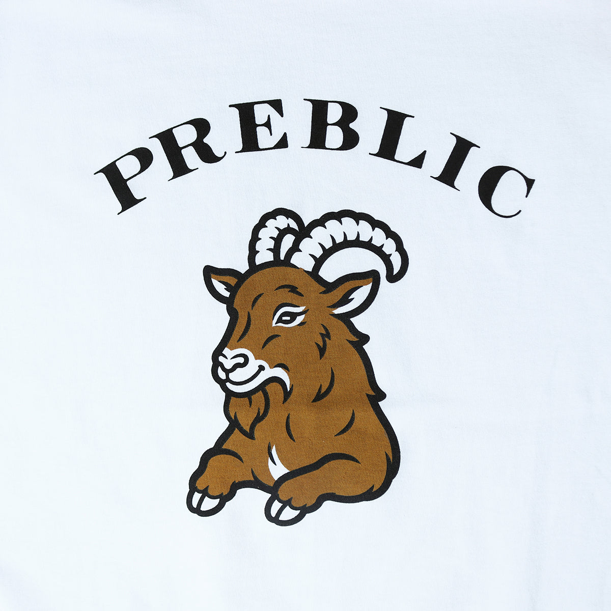 GOAT T-SHIRT col.White