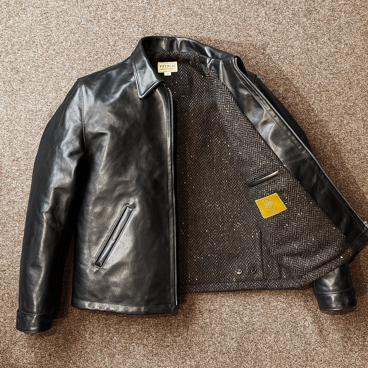 BRETT Vacchetta Horsehide col.Black