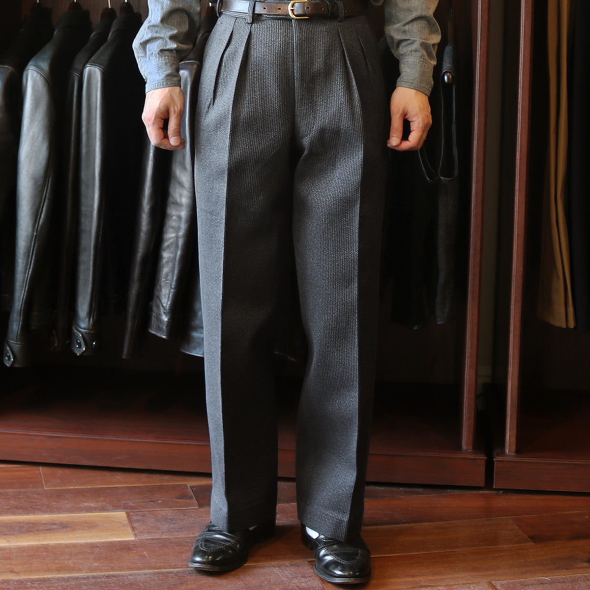 FORT - Bedford Cord col.Charcoal Gray