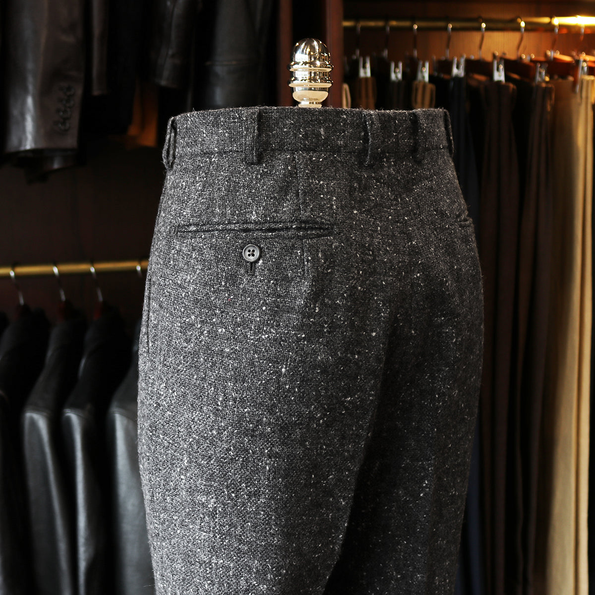 FORT W.BILL Marbling Tweed col.Gray