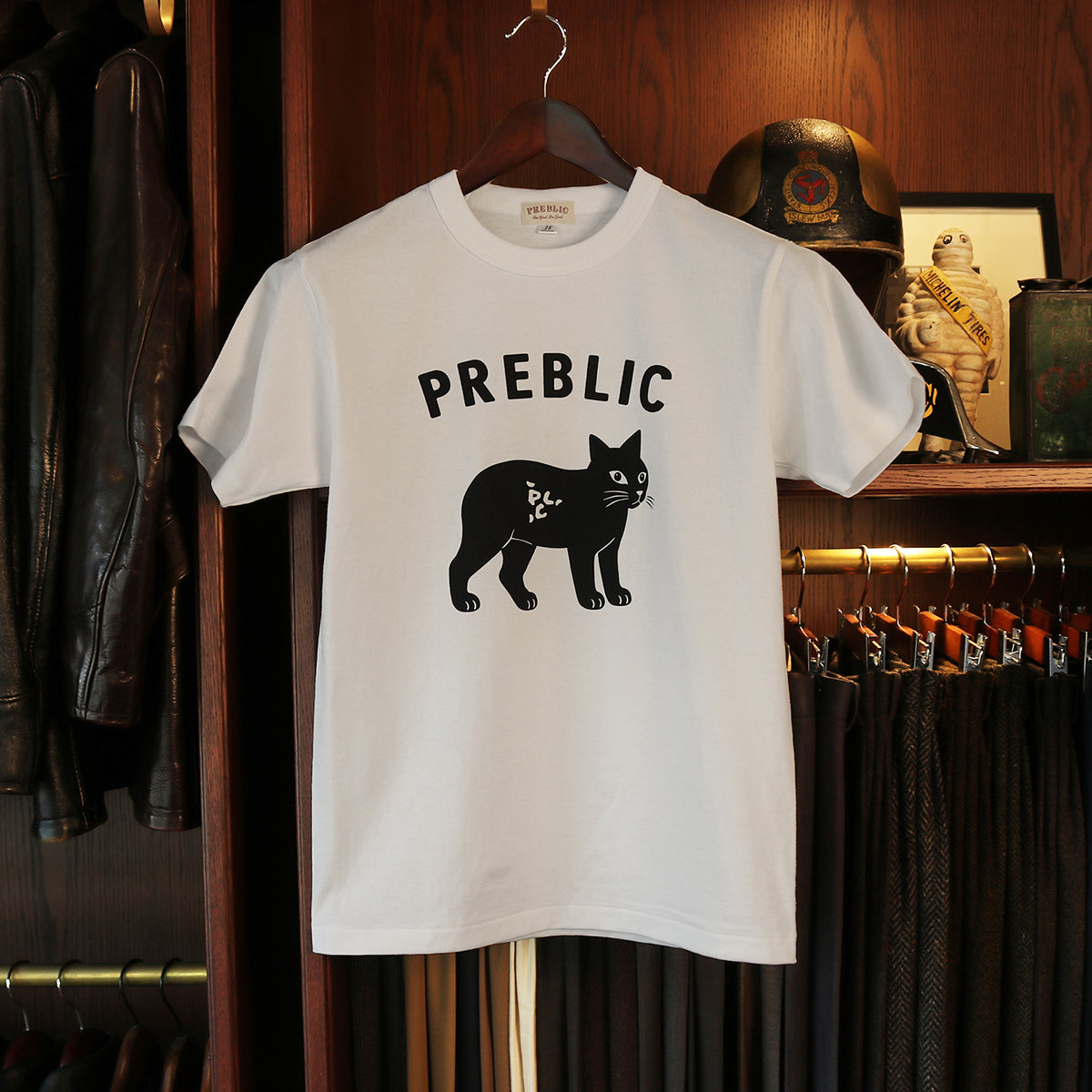 LUCKY CAT T-SHIRT col.White